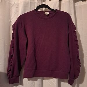 A New Day - Purple Knit Sweater